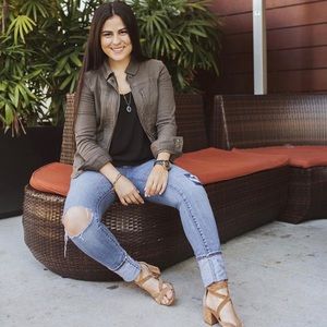 Olive Green Military Jacket